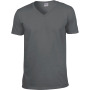 Softstyle Euro Fit Adult V-neck T-shirt Charcoal XL