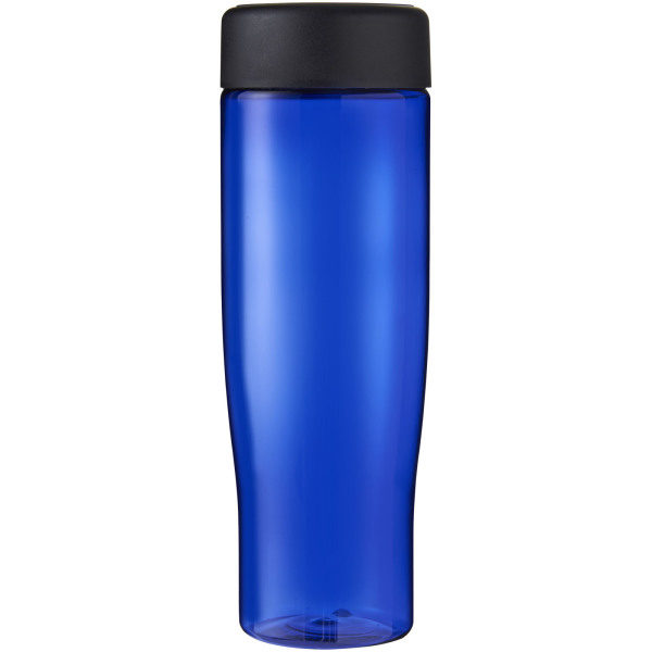 H2O Active® Tempo 700 ml screw cap water bottle - Blue/Solid black