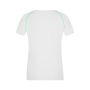 Ladies' Sports T-Shirt - white/bright-green - XXL