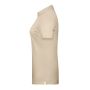 Ladies' Basic Polo - stone - S