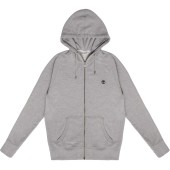 Full zip hooded sweatshirt Exeter River Medium Grey Heather S
