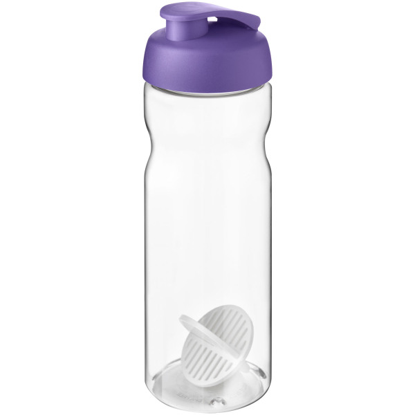 H2O Active® Base 650 ml shaker bottle - Purple/Transparent