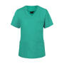 Ladies' Slip-on Tunic Essential Short Sl. - Emerald Green - XS