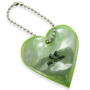 Heart Shape Reflective Soft Reflectors with Short Ball Chain