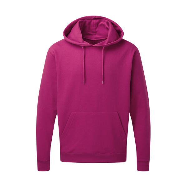 Hooded Sweatshirt Men - Dark Pink - 3XL