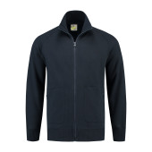 L&S Sweater Cardigan unisex 296c Dark Navy-XS