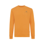Iqoniq Zion gerecycled katoen sweater, sundial oranje (S)