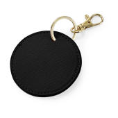 Boutique Circular Key Clip - Black