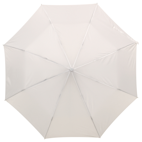 Automatisch te openen opvouwbare paraplu PRIMA - wit
