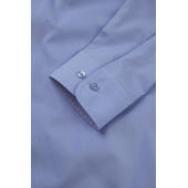 Ladies' LS Poplin Shirt - Corporate Blue - 4XL (48)