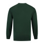 L&S Sweater Set-in Crewneck forest green XXXL