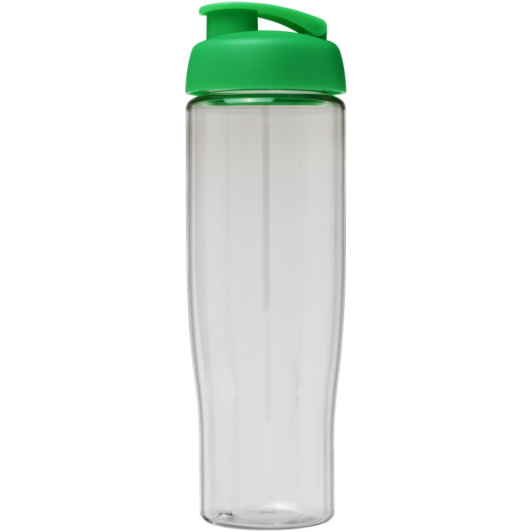 H2O Active® Tempo 700 ml flip lid sport bottle - Transparent/Green