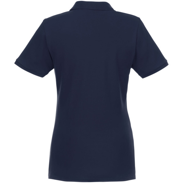 Beryl short sleeve women's GOTS organic recycled polo - Navy - XS