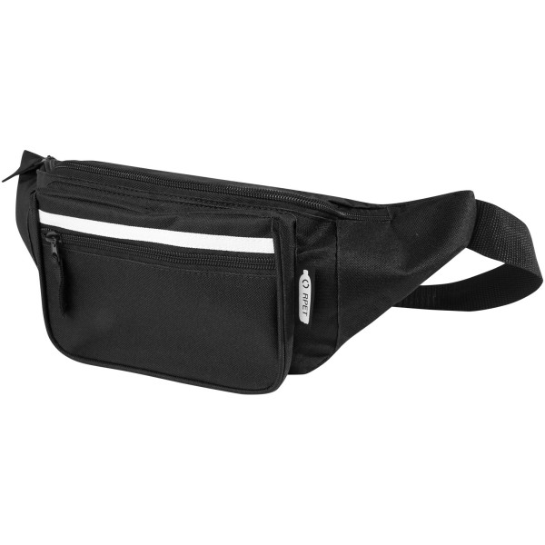 Journey RPET waist bag - Solid black