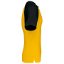 Baseball - Tweekleurig t-shirt Yellow / Black L