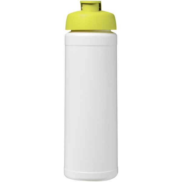 Baseline® Plus 750 ml flip lid sport bottle - White/Lime