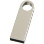 Compact aluminium USB-stick - Zilver - 1GB