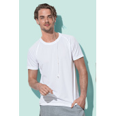 Stedman T-shirt Raglan Mesh Active-Dry SS for him 368C Kiwi Green-XL