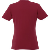 Heros dames t-shirt met korte mouwen - Bordeaux rood - S