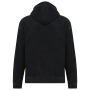 Oversized uniseks sweater met capuchon in gerecycleerd fleece Black 3XL