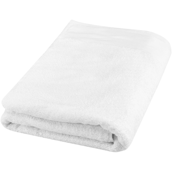 Ellie handdoek 70 x 140 cm van 550 g/m² katoen - Wit
