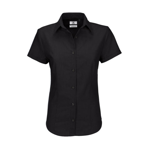 Oxford SSL/women Shirt - Black