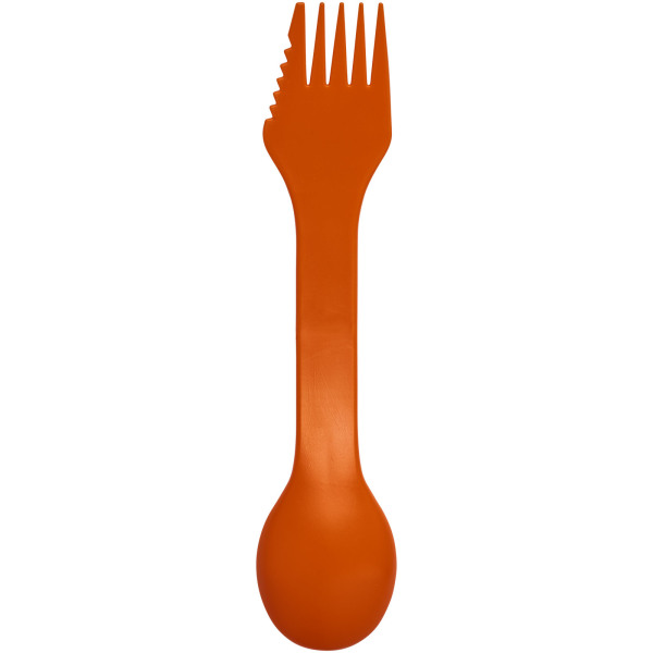 Epsy 3-in-1 lepel, vork en mes - Oranje