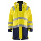 High Vis Geel/Marineblauw