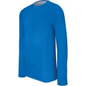 Kinder thermo t-shirt lange mouwen Sporty Royal Blue 8/10 jaar