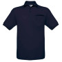 Safran Pocket Polo Shirt Navy L