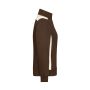 Ladies' Workwear Sweat Jacket - COLOR - - brown/stone - XS