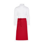 ROME - Recycled Bistro Apron with Pocket - Red - One Size