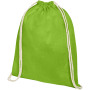 Oregon premium 100 g/m² katoenen rugzak 5L - Lime