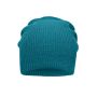 MB7955 Knitted Long Beanie - petrol - one size