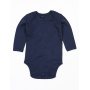 Baby long Sleeve Bodysuit - Nautical Navy