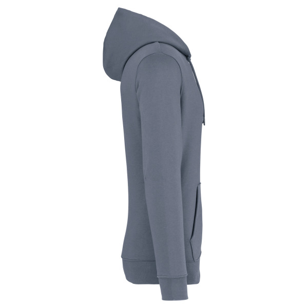Ecologische uniseks sweater met capuchon Mineral Grey XL