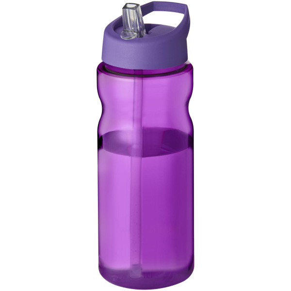 H2O Active® Eco Base 650 ml spout lid sport bottle - Purple/Purple
