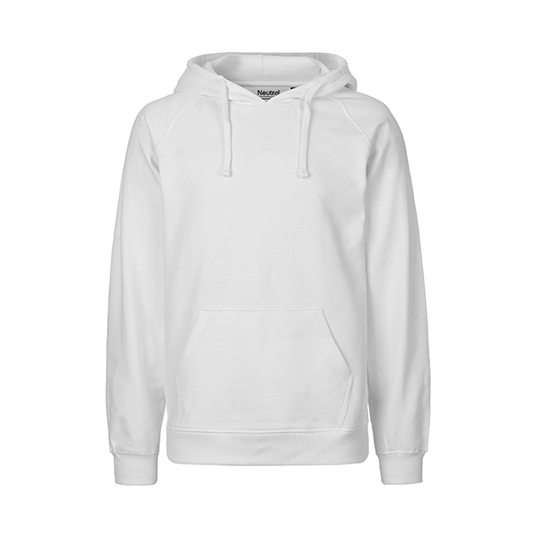 Neutral mens hoodie-White-3XL