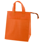 Grote strand- en koeltas non woven met rits 80 gr/m2 Grote strand- en koeltas non woven met rits 80 gr/m2