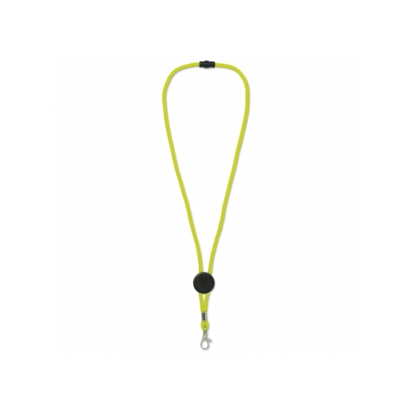 Keycord paracord - Fluor yellow