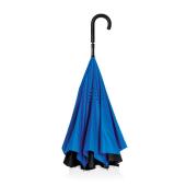 23” handmatig reversible paraplu, blauw