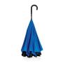 23” manual reversible umbrella, blue