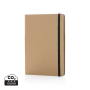 A5 recycled kraft notebook, black