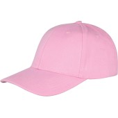 Memphis Brushed Cotton Low Profile Cap Pink One Size