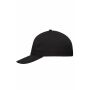 MB004 6 Panel Promo Cap - black - one size