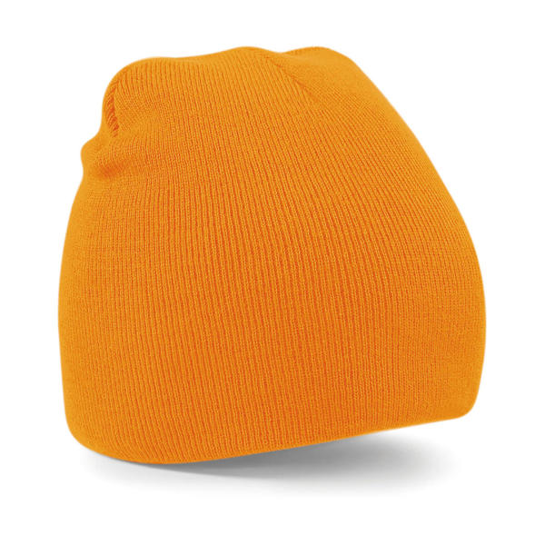 Original Pull-On Beanie - Flourescent Orange - One Size
