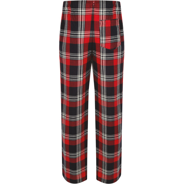 Men's tartan lounge trousers Red / Navy Check S