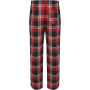 Men's tartan lounge trousers Red / Navy Check XS