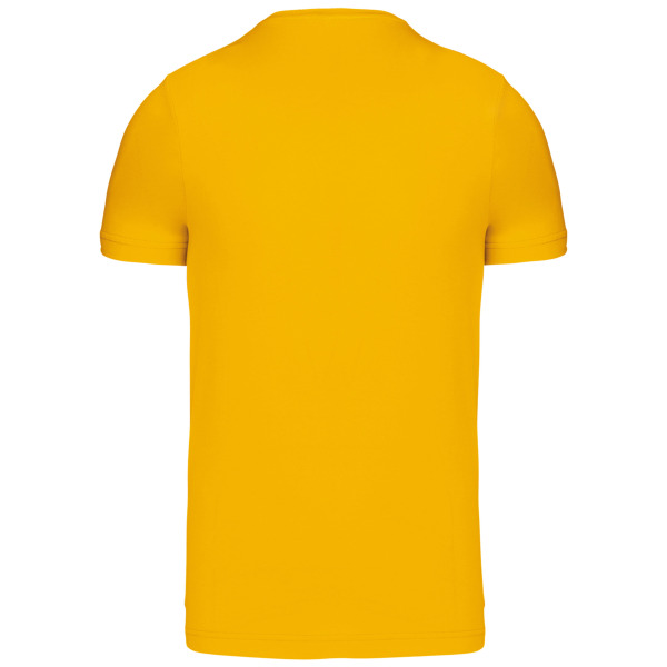 T-shirt ronde hals korte mouwen Yellow 4XL