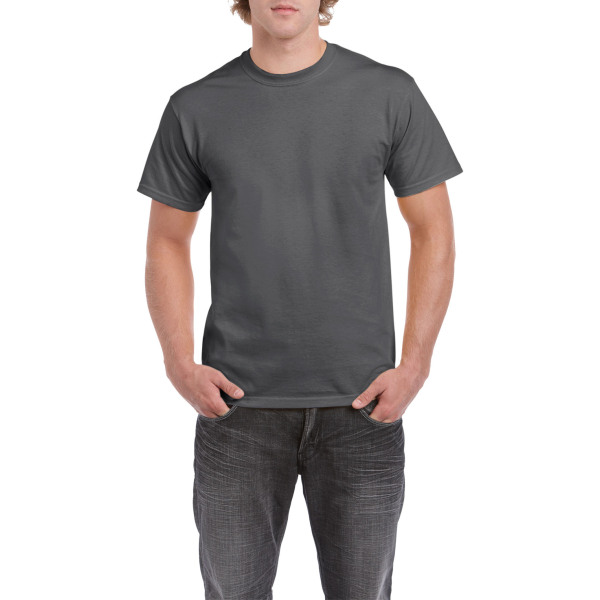 Gildan T-shirt Heavy Cotton for him 446 dark heather M